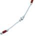 Genuine Hand Strung Liquid Silver & Brown Heishi 18-1/8" Necklace CS117780